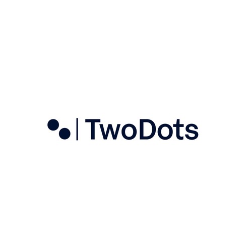 Two Dots Software Fraud Prevention Logo Design - Modern and Simple! Design by Corals