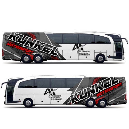 Motorsport Design für Teambus Design by ssrihayak