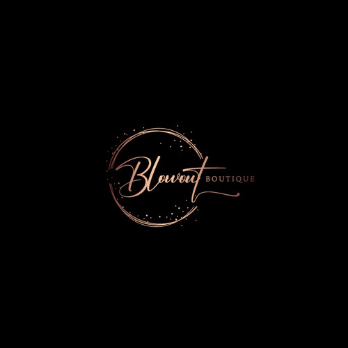 Luxurious logo for a NEW Blow Dry Bar - Hair Salon Design by MyroslavaM