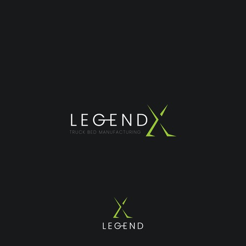 Legend X Truck Bed's Logo Design by 25-nine
