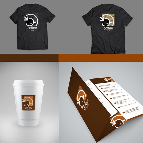 Coffee Hub Diseño de sandom ★ designs ✎