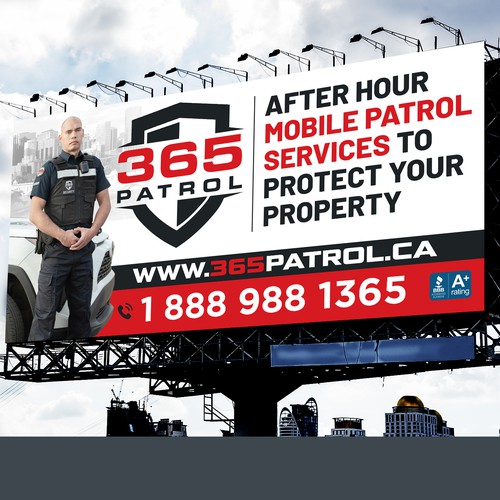 I need a billboard design for a Security Guard Company Design by GrApHiC cReAtIoN™