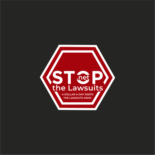 Stop The Lawsuits Design by brightshine