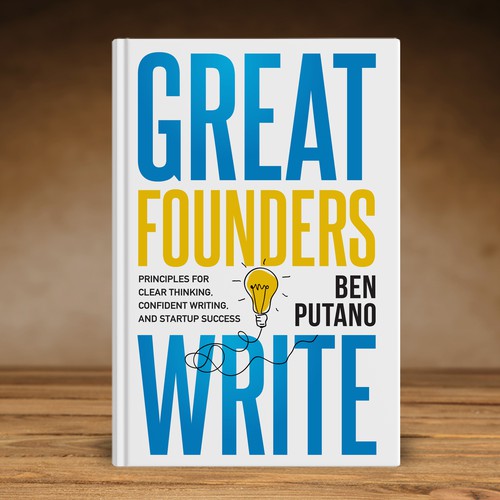 Design the cover of a writing book for entrepreneurs Design by Klassic Designs