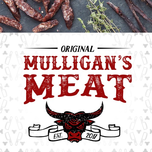 Logo for Grass Roots Beef Jerky Start Up Logo design contest