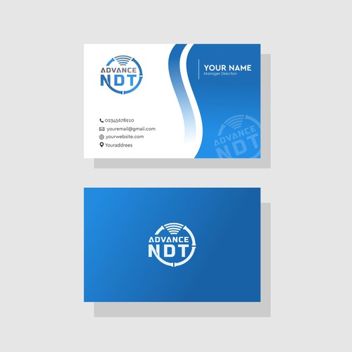 Industrial logo and business card design. Training and consulting firm. Design by NuriCreative