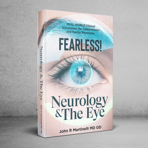 Medical Cover about Neurology & The Eye/Vision in a bold yet engaging style for a new educational series for physicians. Design by digital.ian