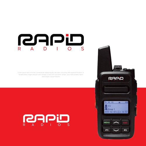 Masculine and Hip design for Walkie Talkie Brand Design by Half-Tone™