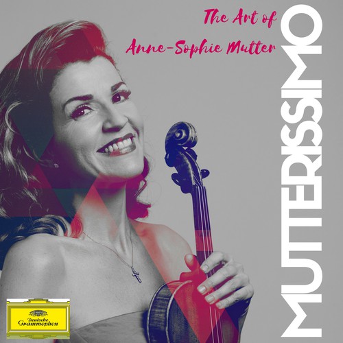Illustrate the cover for Anne Sophie Mutter’s new album Design by EmilyEyreDesigns