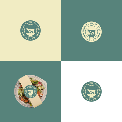 logo for a farm store Design réalisé par tapay