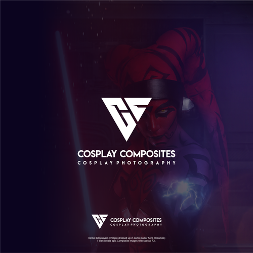 Create Powerful Modern Comic Style Logo for Epic Cosplay Photographer ...