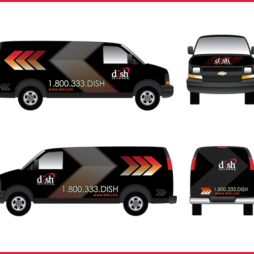 Diseño de V&S 002 ~ REDESIGN THE DISH NETWORK INSTALLATION FLEET de JaxHay Design