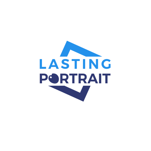 Custom Oil and Watercolor Portrait Logo and Word Art Design by art+/-