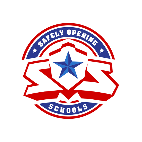 Logo for a group of Super Hero's working to get Kids back to school Design by Night Hawk