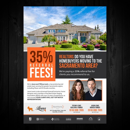 Create a captivating flyer for Real Estate Team Design by vsardju