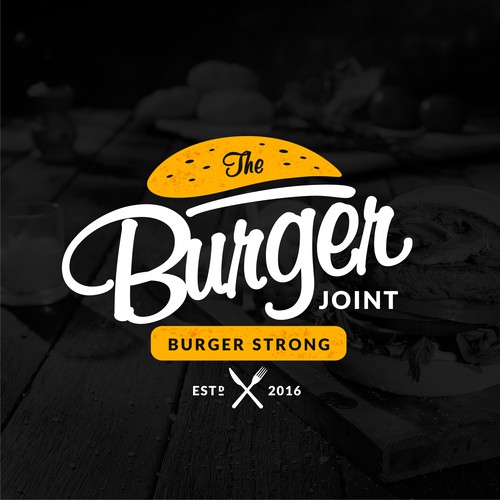 Classic, Clean and Simple Logo Design for a Burger Place.. Design by Rozak Ifandi