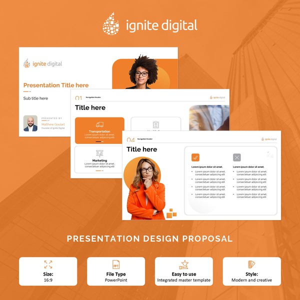 Ignite Digital presentation proposal