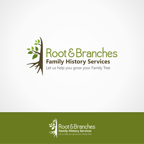 Help Roots And Branches Family History Services with a new logo Design by Dezignborn