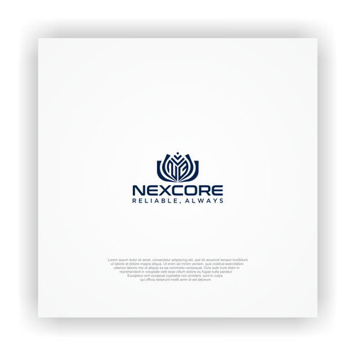Nexcore Logo Competition Design by Kohesi design
