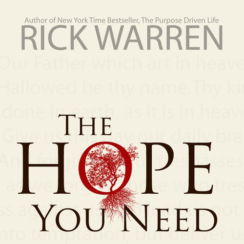 Design Rick Warren's New Book Cover Design réalisé par theswizzle