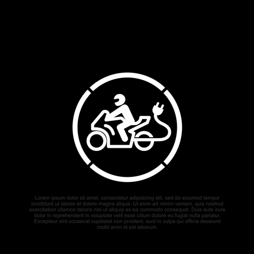 Stencil Design for Electric Motorcycle Charging Location Design by CHICO_08