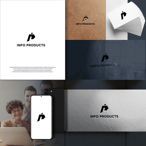 InfoProducts.com - Logo & Branding Design by NEON ™