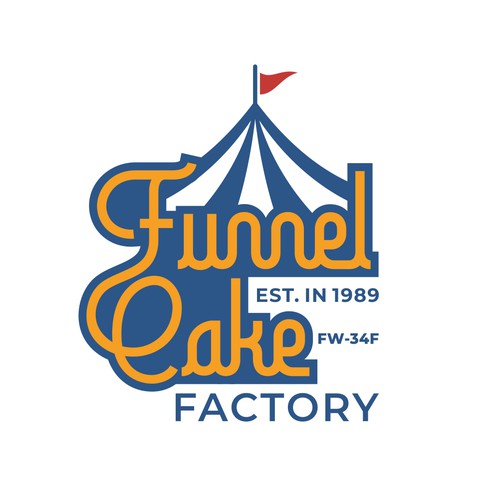 Logo for a State Fair Funnel Cake Booth Design by Rekker