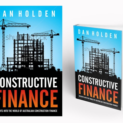 Book Cover for "Constructive Finance" Design by Irexz !!