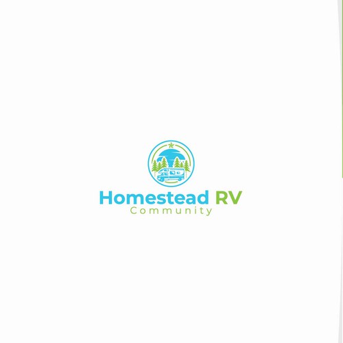 Eye grabbing  & fresh Logo for Upscale RV Community Réalisé par StudioJack