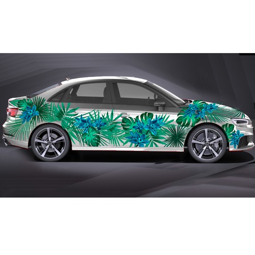 Exotic Car Wrap Design by olartdesign