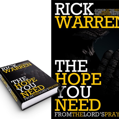 Design Rick Warren's New Book Cover Diseño de Andy Huff