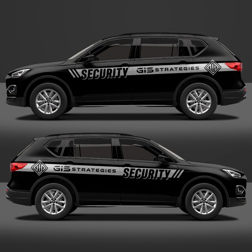 security patrol car Design by DuhaCreative