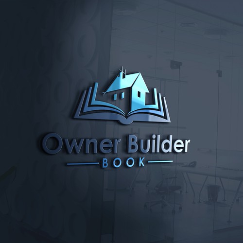 The New Owner Builder Book Logo Design by Creator Hub