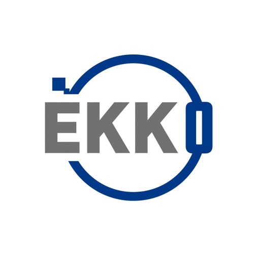 SIMPLE LOGO - ekko Letters then dm after Design by ganess