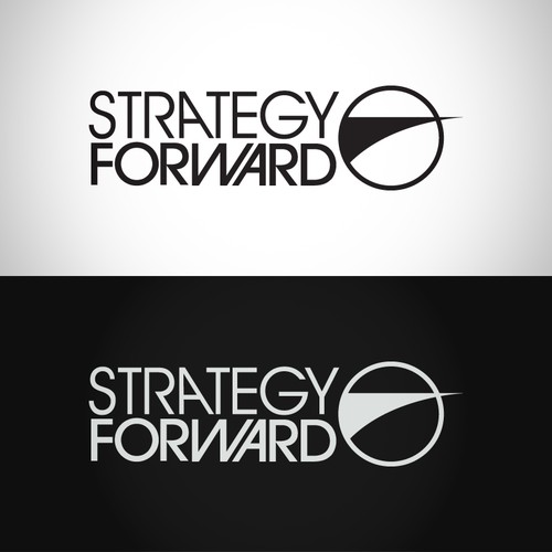 logo for Strategy Forward Design by kutan