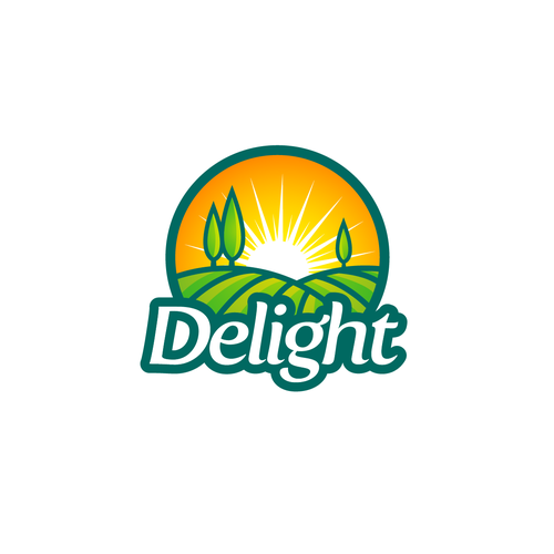 Delight brand logo, Logo design contest