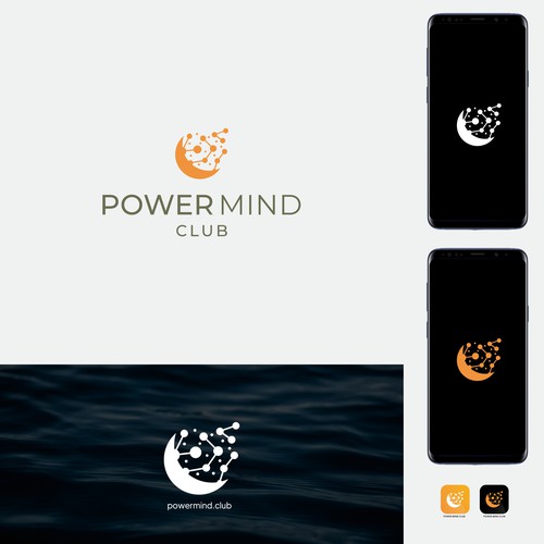 Mental Health Plattform for Millienials creating a calm and authentic online community- whimsical and minimalis Logo Design by S Y N ♛