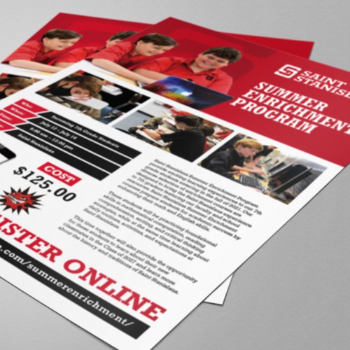 Brilliant Design of Flyer for Summer Enrichment Program Design by Monki D Loy