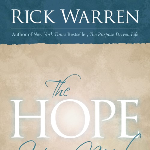 Design Rick Warren's New Book Cover Design réalisé par artiste