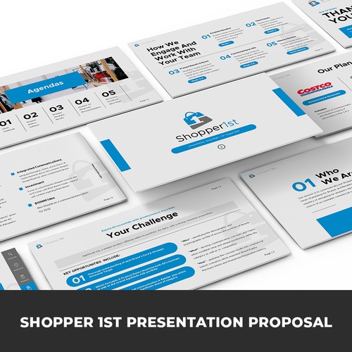 Powerpoint template contest for our new company launch Design by SlideFactory