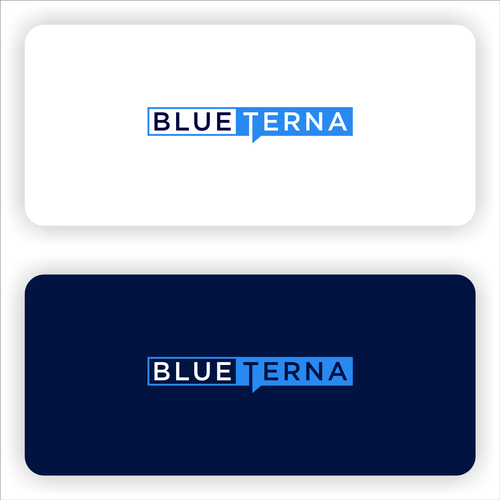 Blueterna Branding contest Design by -athala-