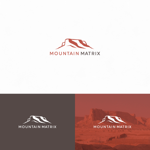 Mountain Matrix Logo Design by Nowshad Art