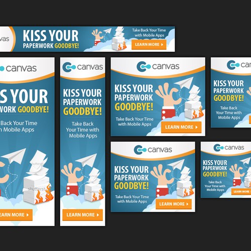 Designs | Create new banner ad designs for a company that helps ...