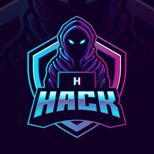 Hacker Themed Logo! Hacker/Coder Software Developer Logo Design by Thespian⚔️