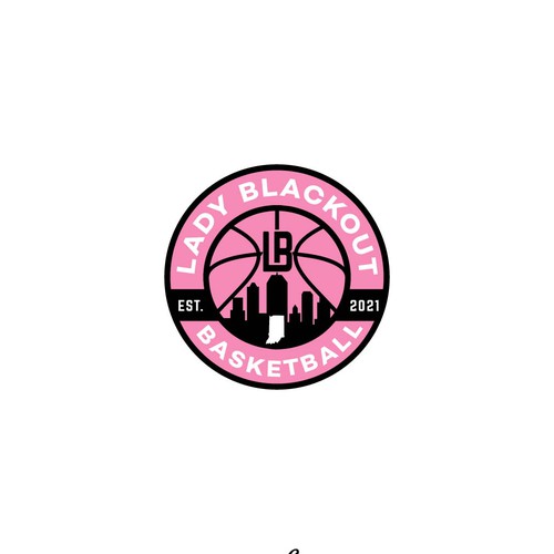 Diseño de Creative Girls Youth Basketball Team Logo de bondeng17