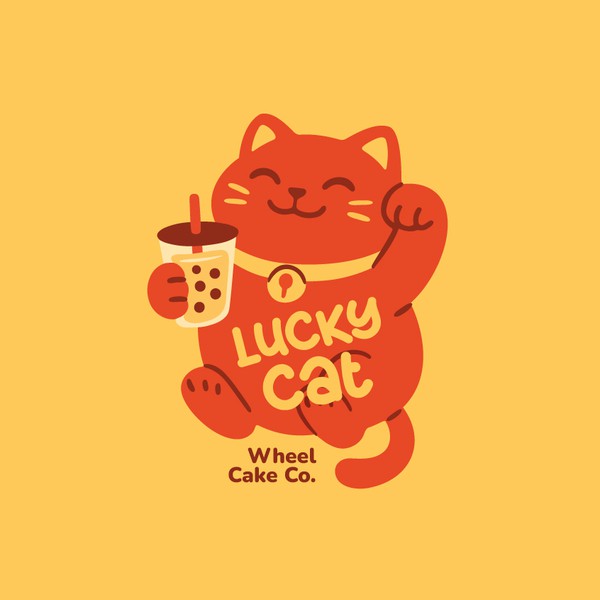 Fun and Colorful Logo Dessert Shop