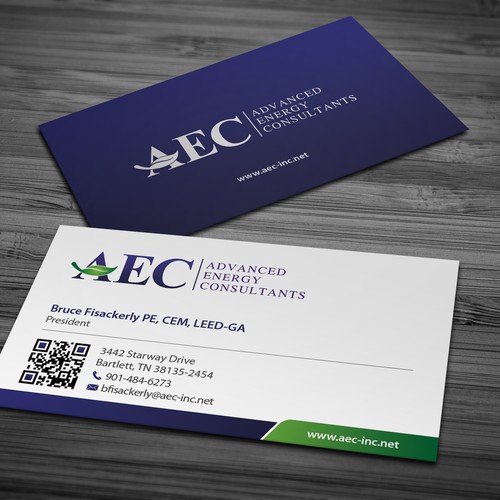 AEC Business Card Design by AYG design