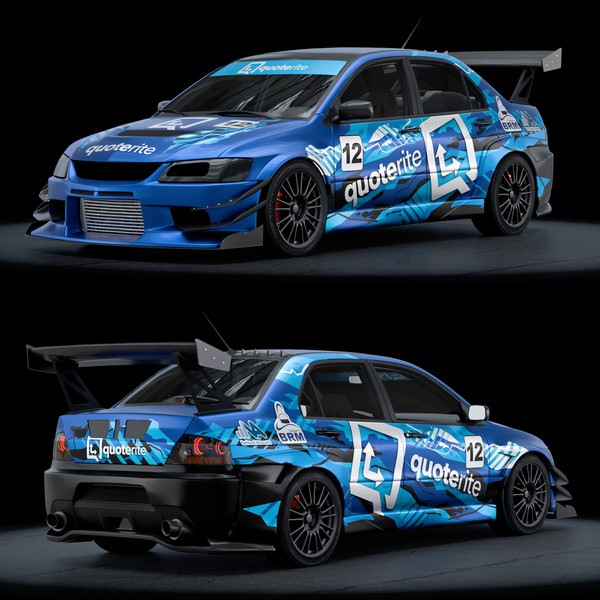 Mitsubishi Lancer Evo 8 Race Car